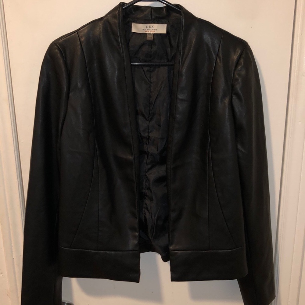 Vintage Dex Vegan Leather Jacket